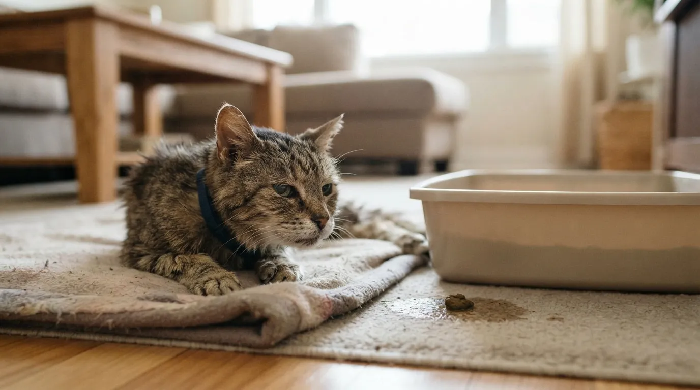 #3 - Accidents Outside the Litter Box (Image Credits: Gemini)