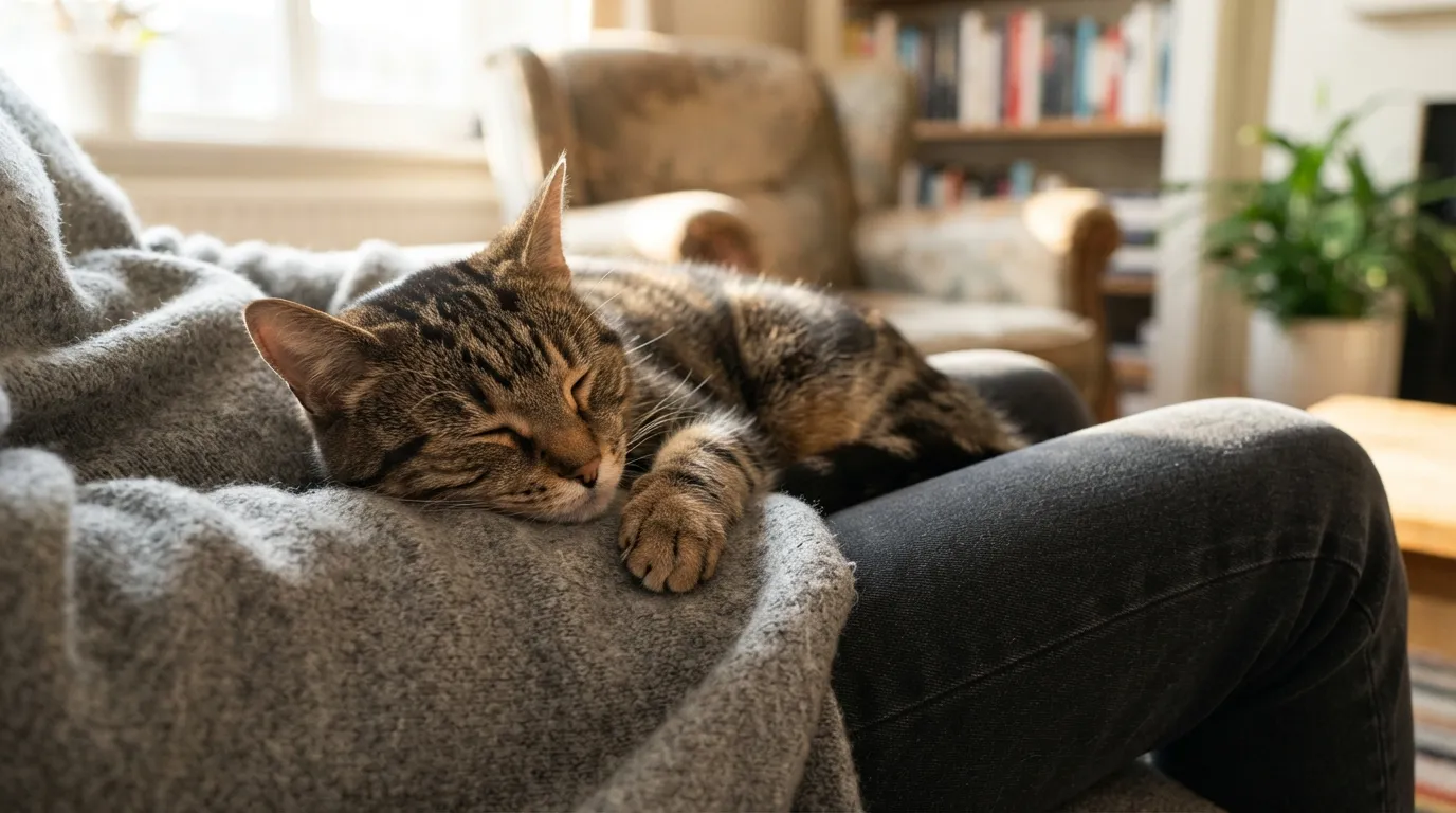 #4. It Purrs Specifically for You (Image Credits: Gemini)