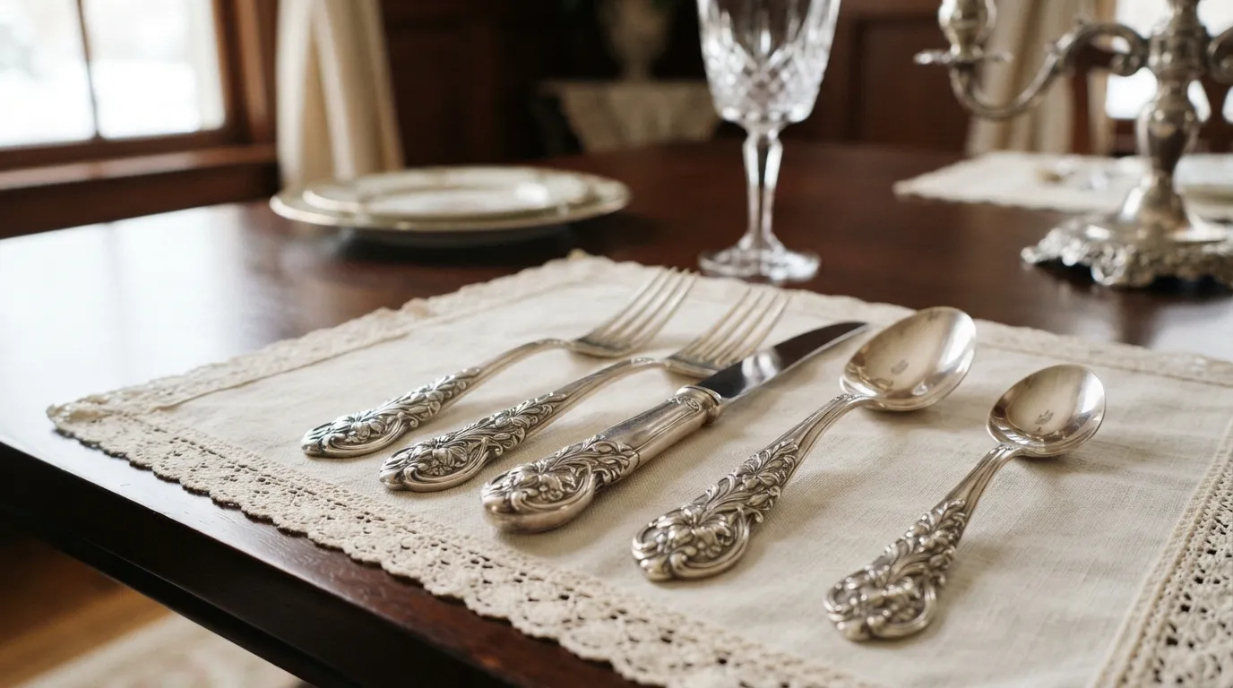 Silverware Simple Draw 13 Once-Popular Silverware Patterns Antique Dealers Say Are Now Worth ...