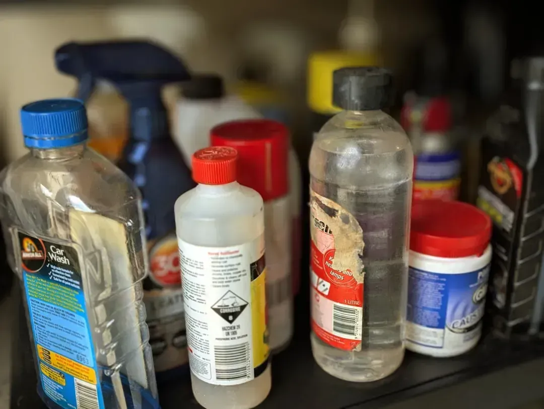 11. Household Chemicals and Cleaning Products (Image Credits: Unsplash)