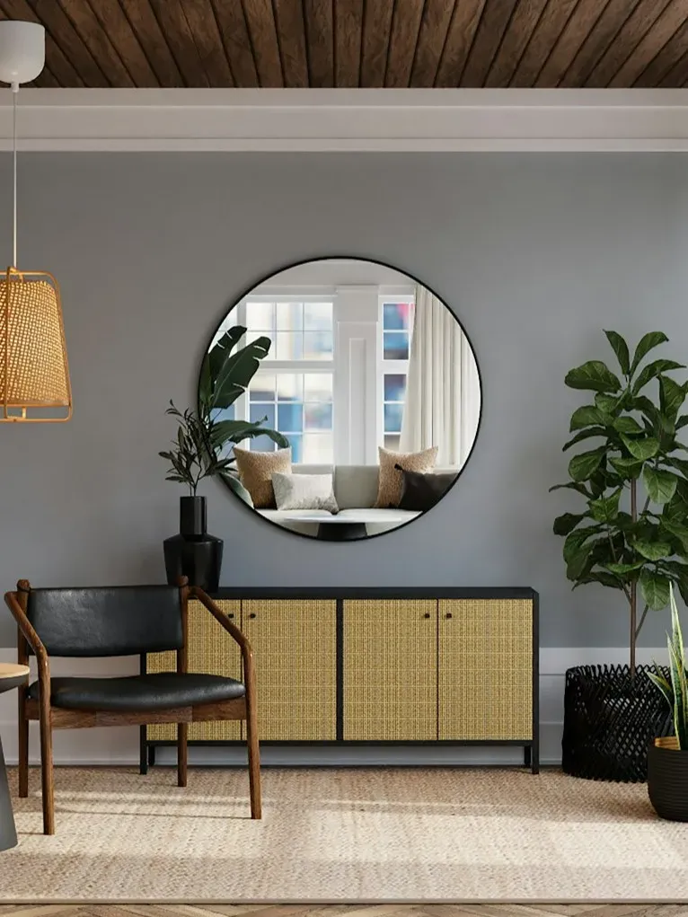 3. Add mirrors to bounce light around the room (Image Credits: Unsplash)