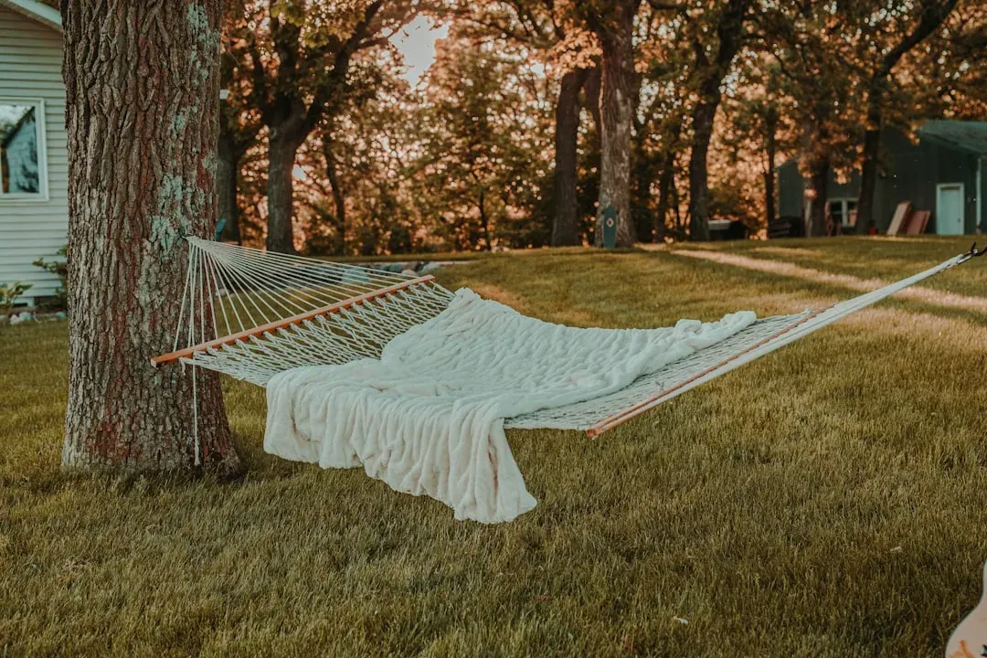 Hammocks and swing seats for a slower pace (Image Credits: Unsplash)