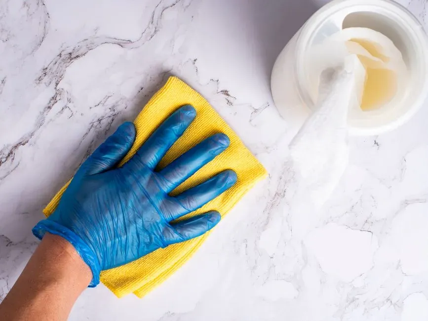 Wipe kitchen counters after every use (Image Credits: Pexels)