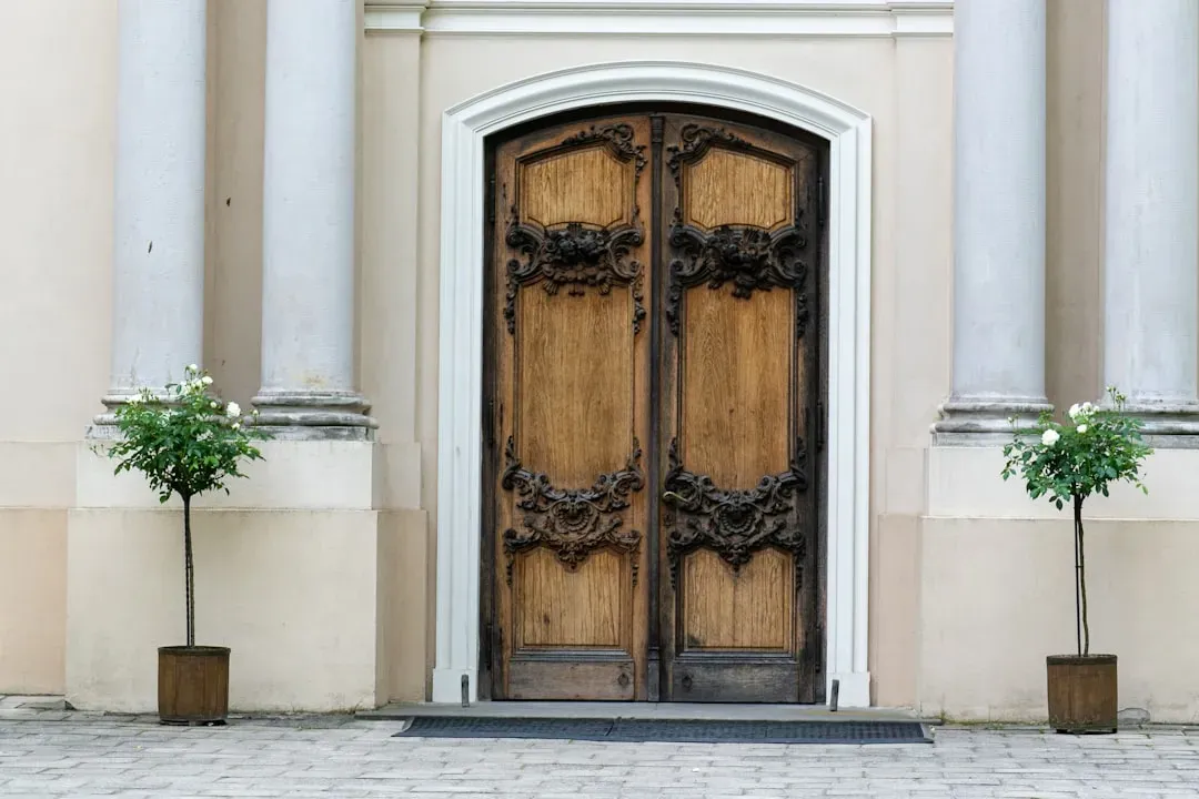 Clean and Seal the Door Surface (Image Credits: Unsplash)