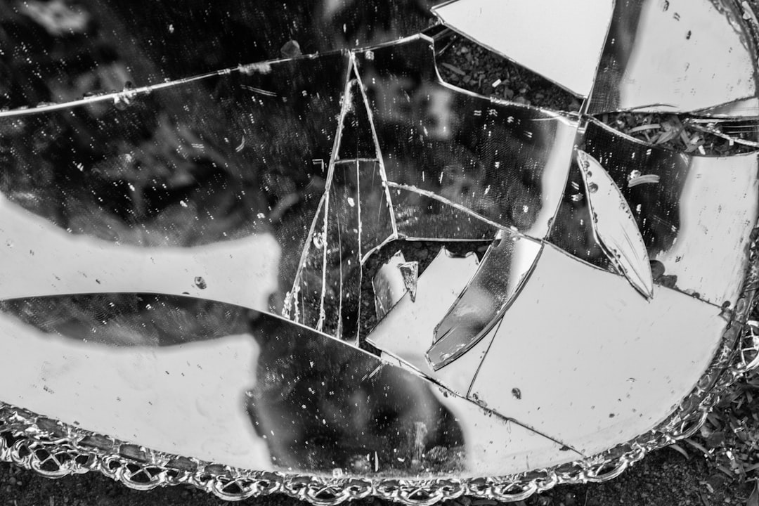 Broken or Cracked Mirrors (image credits: unsplash)