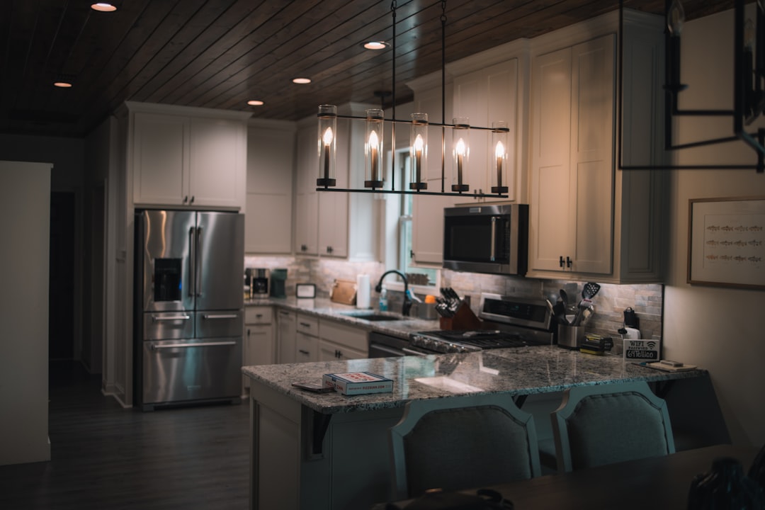 Granite Countertops with Stainless Steel Appliances (image credits: unsplash)