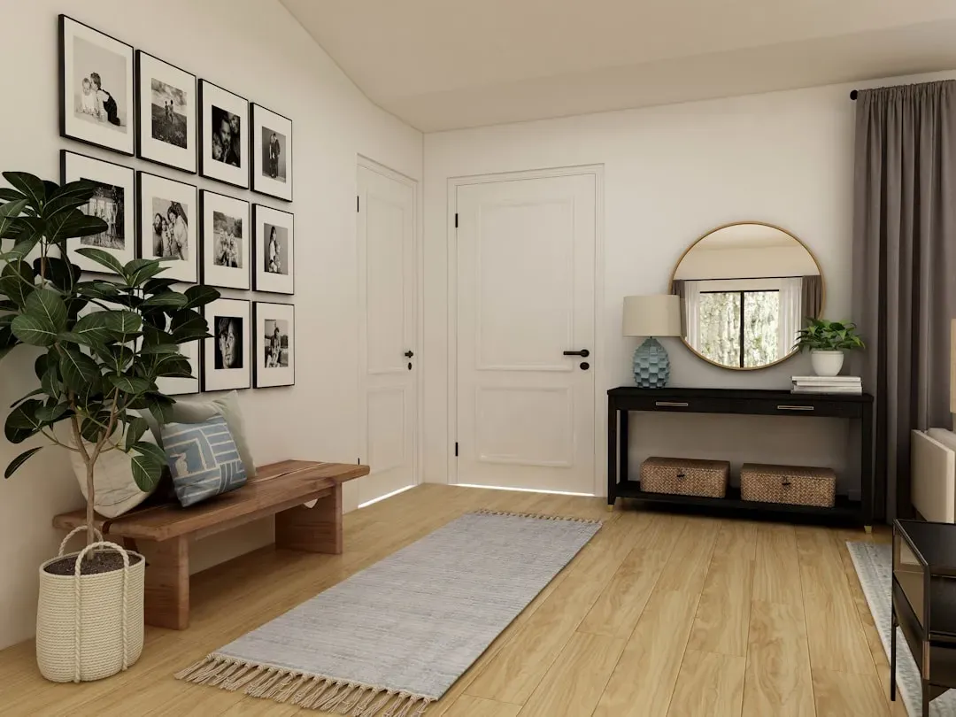 Bench seating and functional storage (Image Credits: Unsplash)