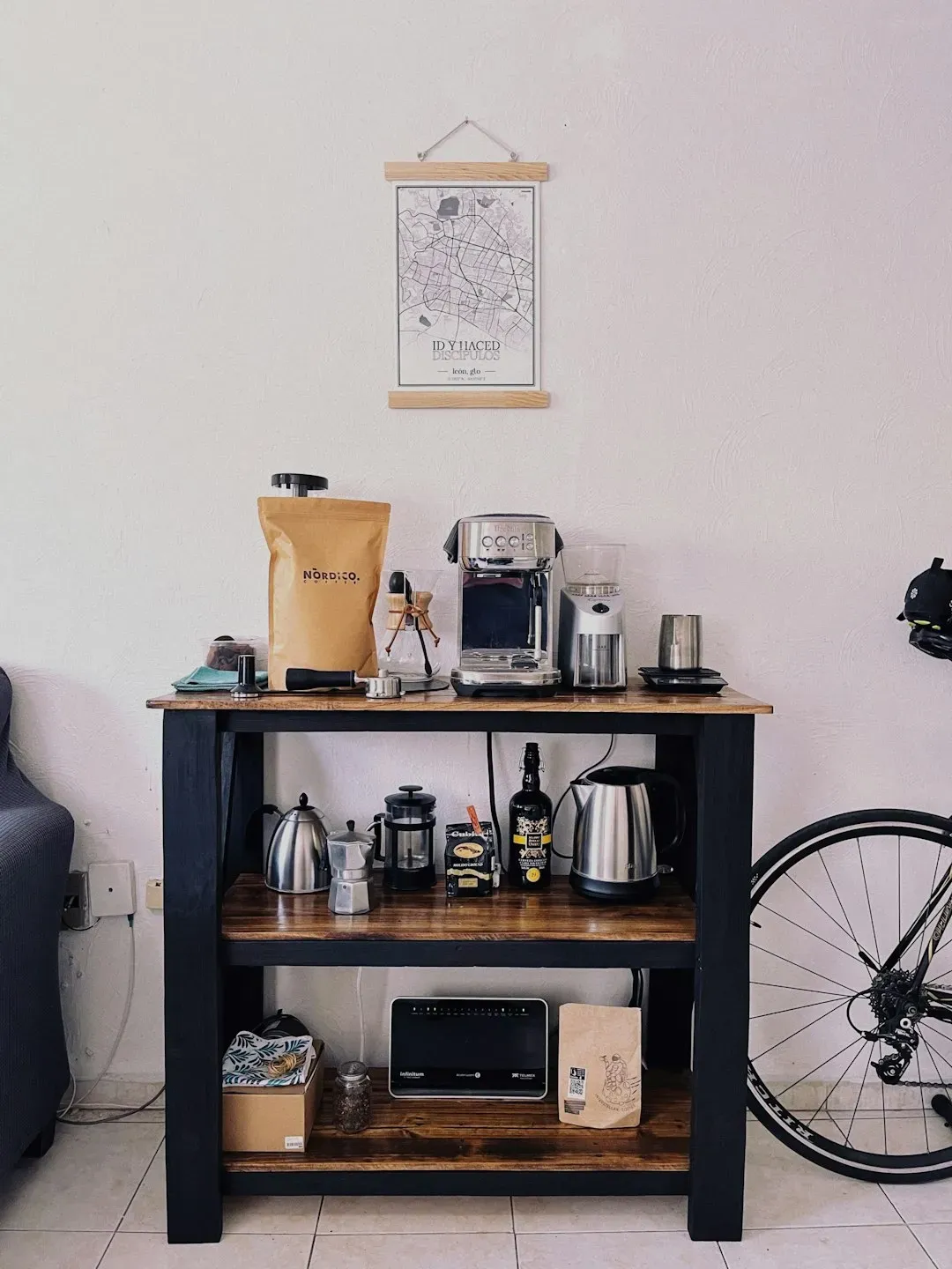 A dedicated coffee or tea station (Image Credits: Unsplash)