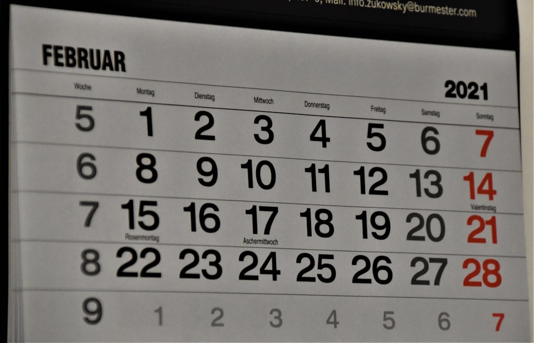 Outdated Calendars and Time-Related Items (image credits: unsplash)