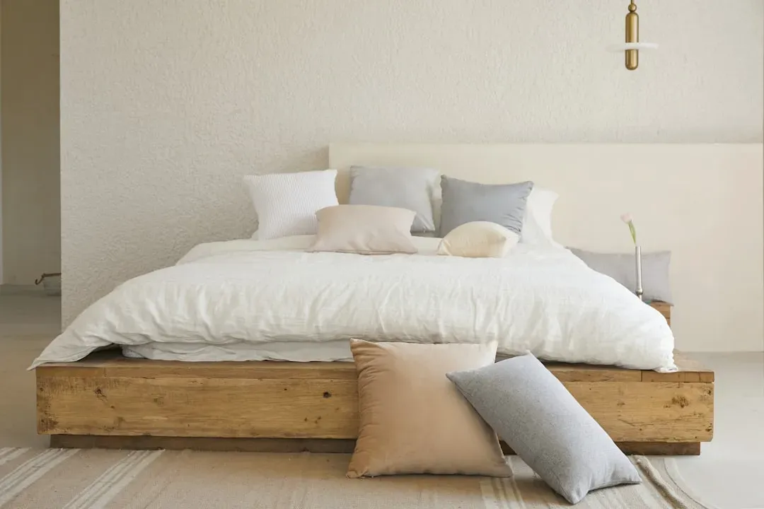 Make bed-making a two-minute habit (Image Credits: Unsplash)