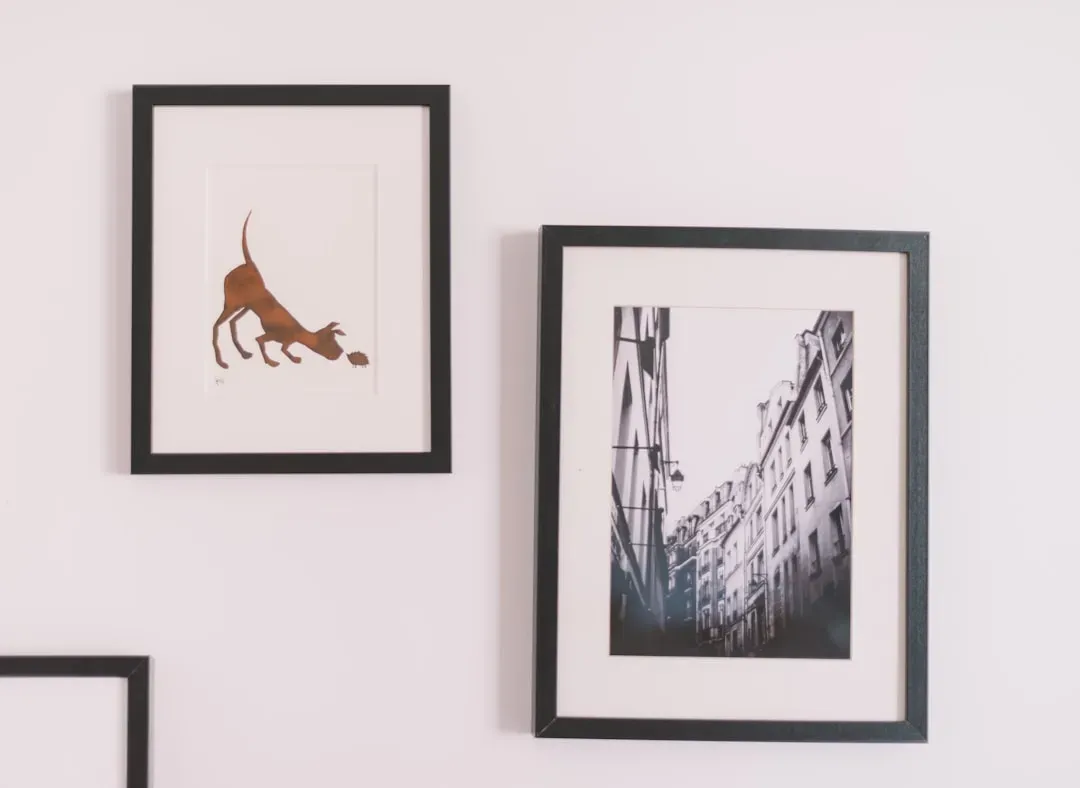 6. Timeless art in simple frames (Image Credits: Unsplash)