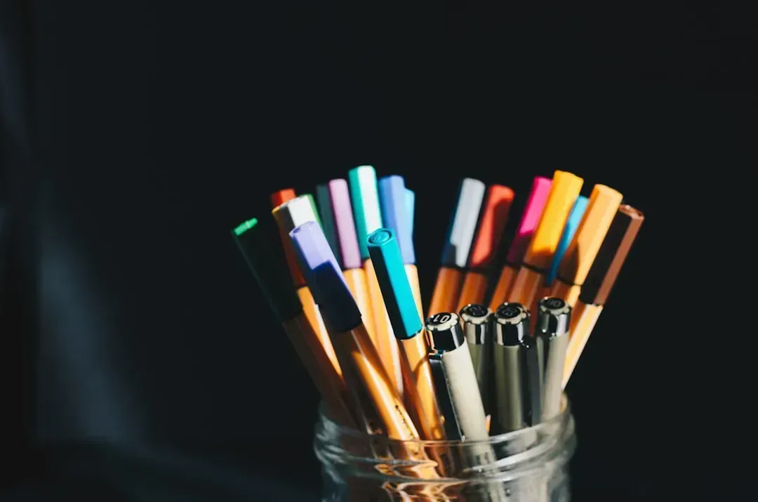 4. Dead Pens, Dried Markers, and Broken Office Supplies (Image Credits: Unsplash)