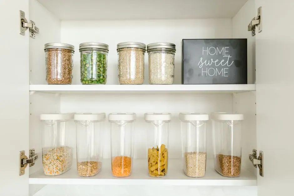 Label pantry and storage containers clearly (Image Credits: Pexels)