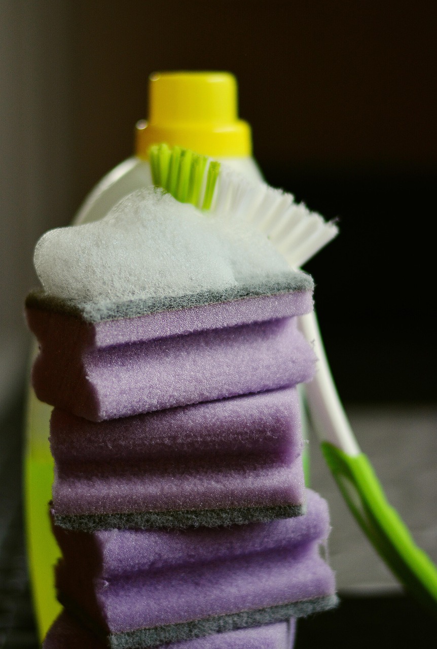 Old Cleaning Supplies and Products (image credits: pixabay)