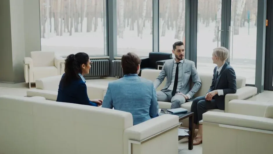 Furniture Arranged for Actual Conversation (Image Credits: Pexels)