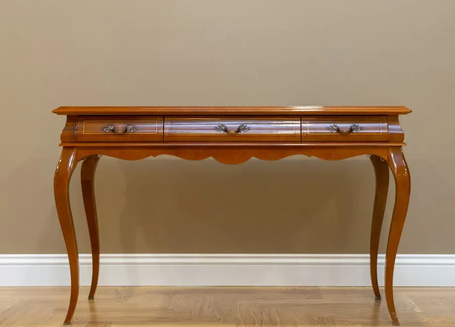 Bring In a Console Table as Your Anchor Piece (Image Credits: Pexels)