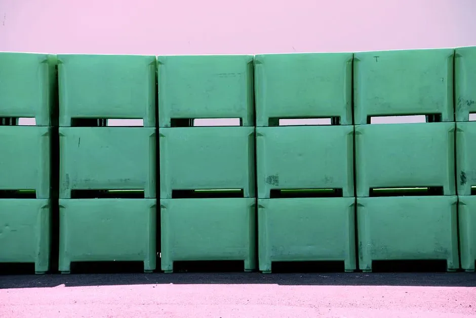 Clear Bins Make Contents Easy to Identify (Image Credits: Pexels)