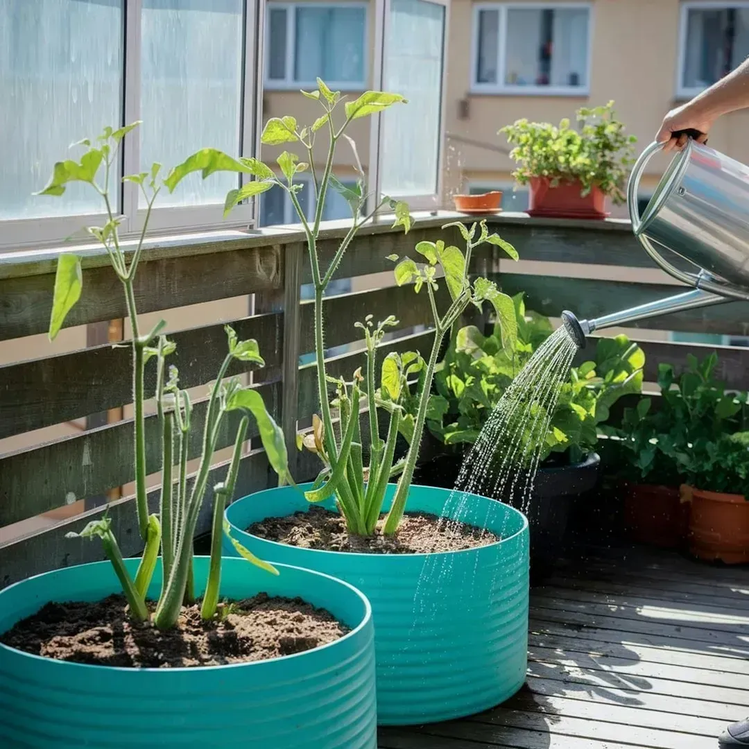 Start with container gardening on a patio or balcony (Image Credits: Unsplash)