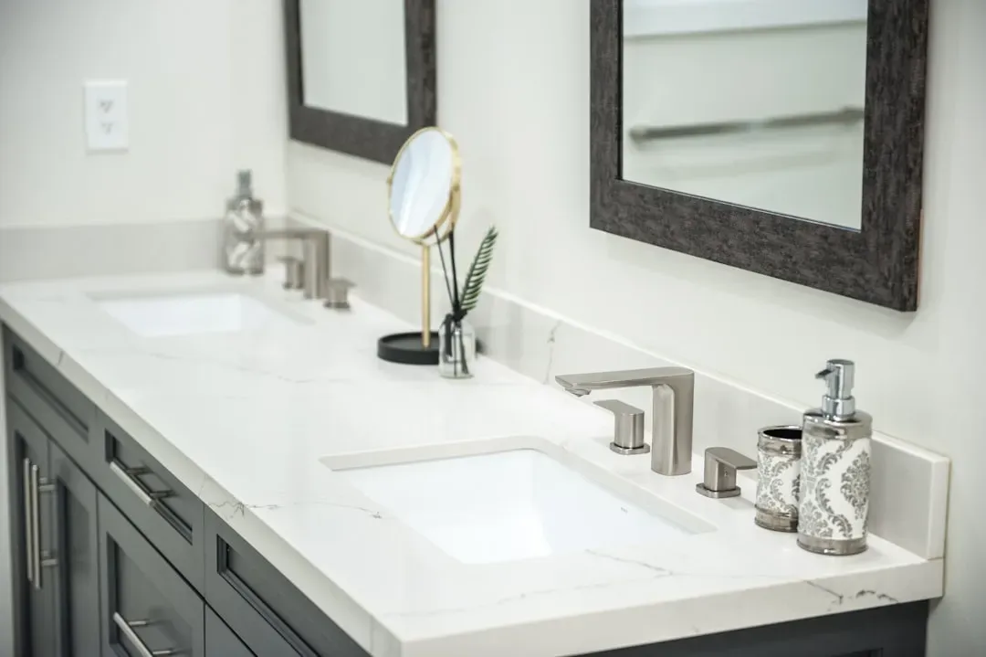 Consider a targeted vanity or countertop update (Image Credits: Unsplash)