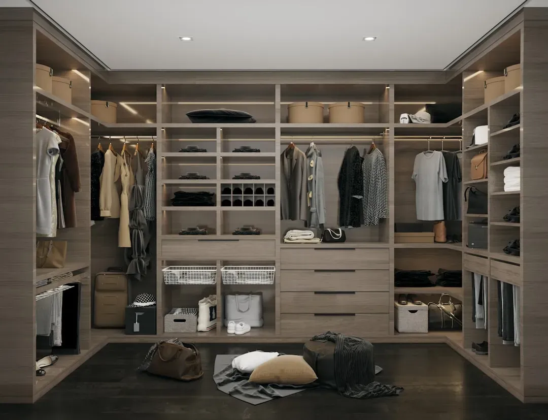 Closet Systems Maximize Every Inch (Image Credits: Unsplash)