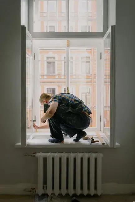 Replacing drafty windows and doors (Image Credits: Pexels)