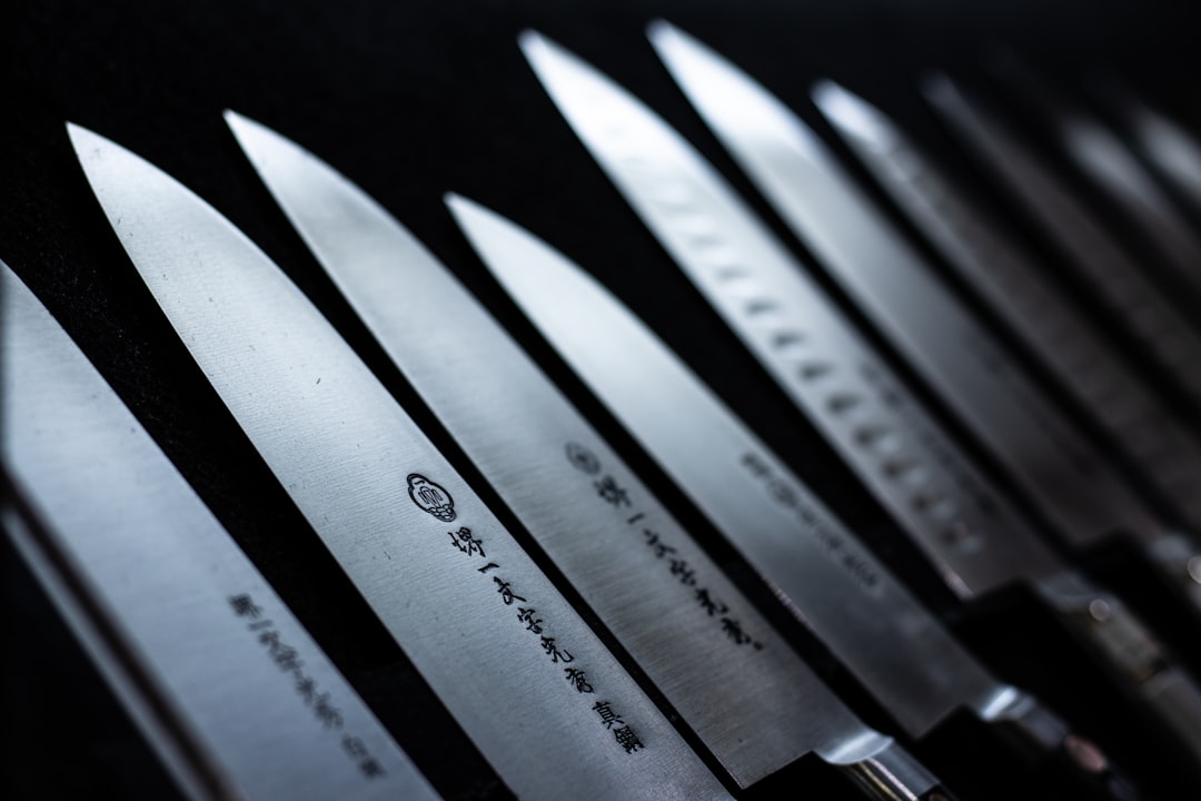 Exposed Sharp Kitchen Knives (image credits: unsplash)