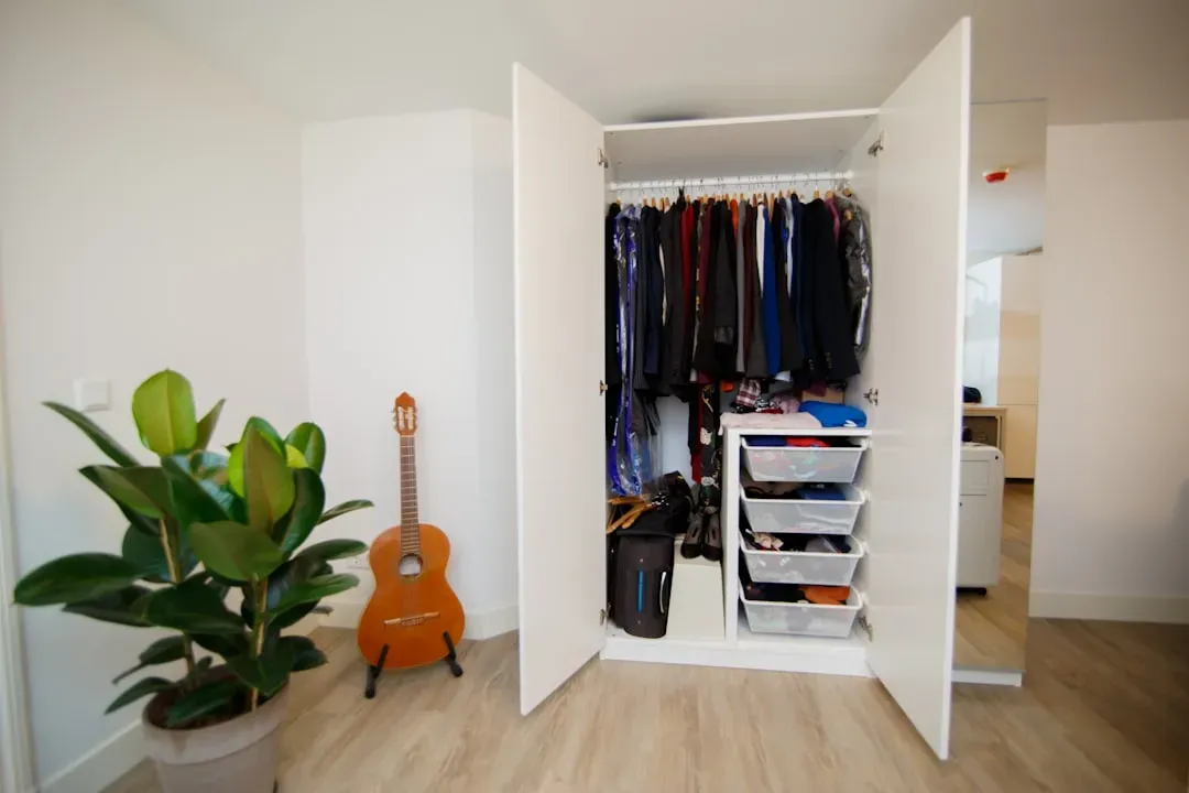 A converted closet or small alcove (Image Credits: Unsplash)