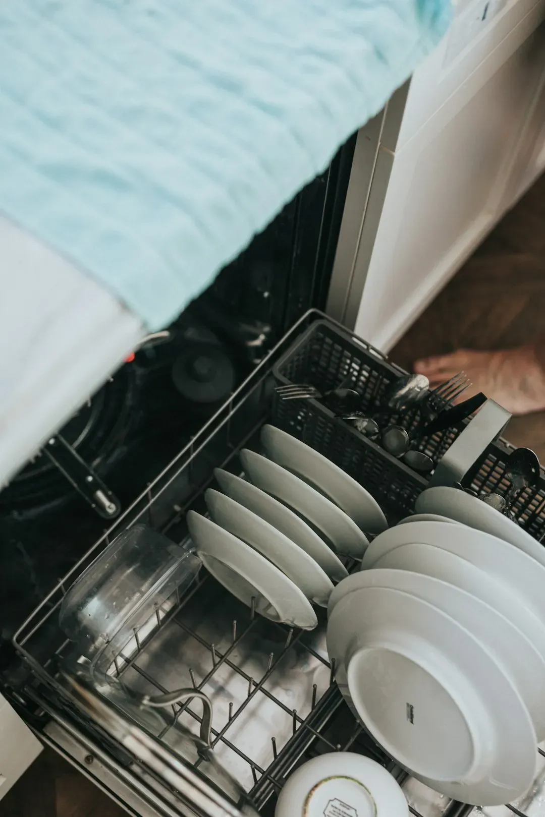 13. The Dishwasher Interior (Image Credits: Unsplash)