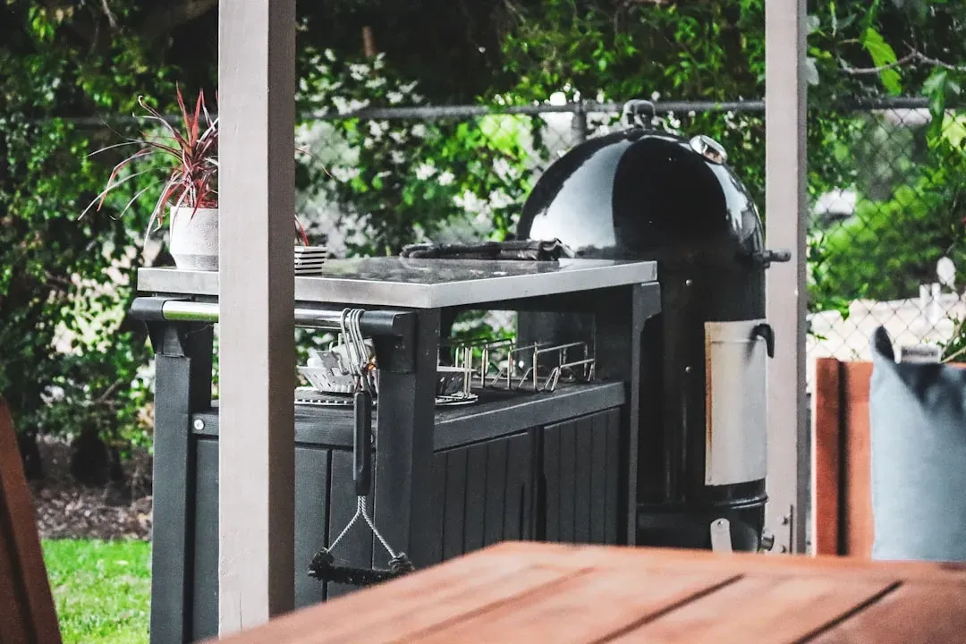 Outdoor kitchens have become a legitimate room (Image Credits: Unsplash)