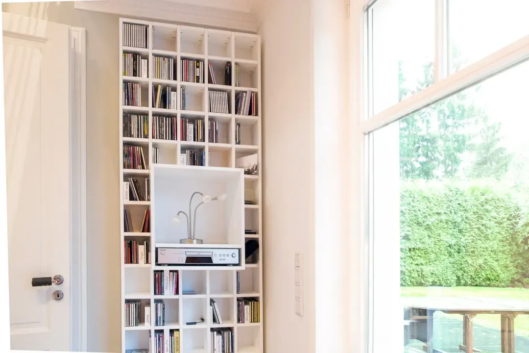 Storage and organizing your books (Image Credits: Unsplash)