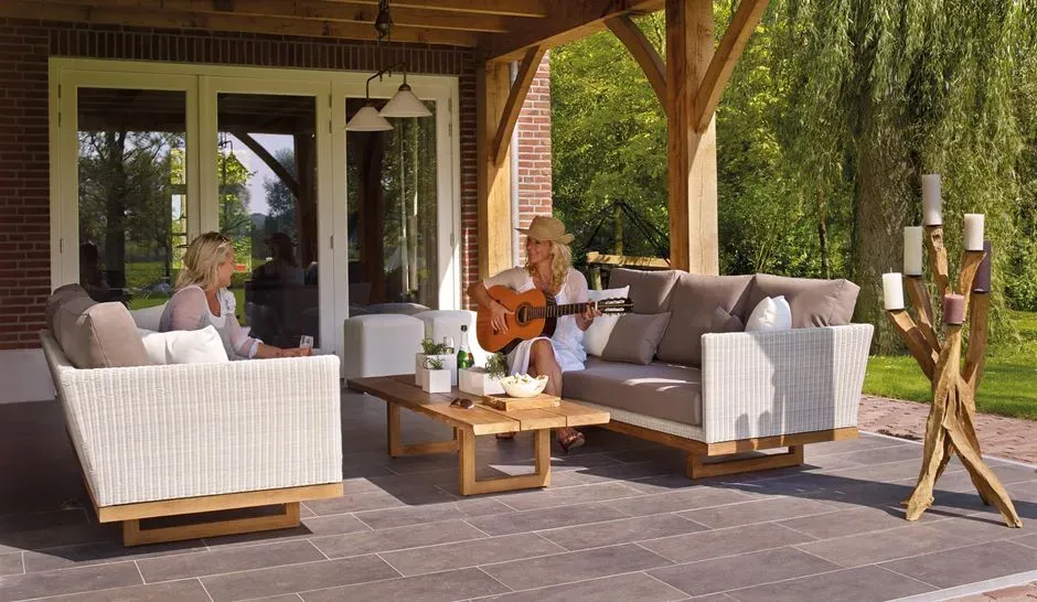 Outdoor spaces designed as an extension of the home (Image Credits: Pexels)