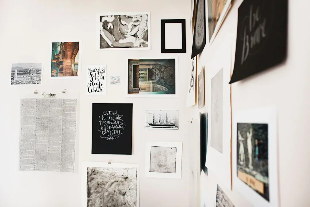 4. Rearrange or refresh your gallery wall (Image Credits: Unsplash)