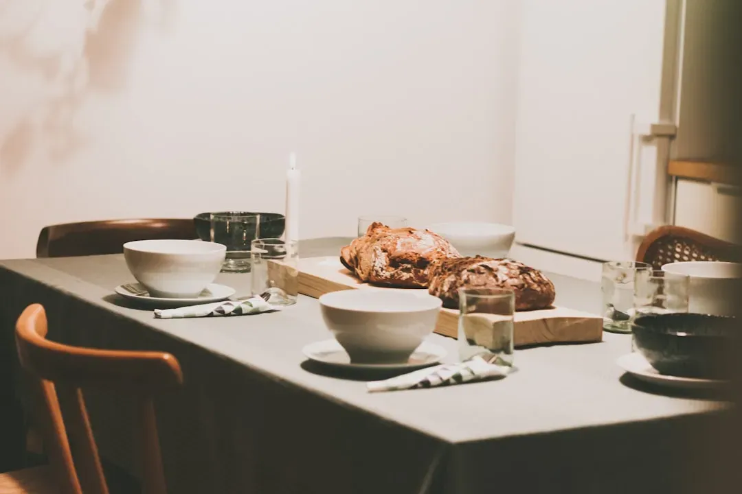 Update the Dining Table (Image Credits: Unsplash)