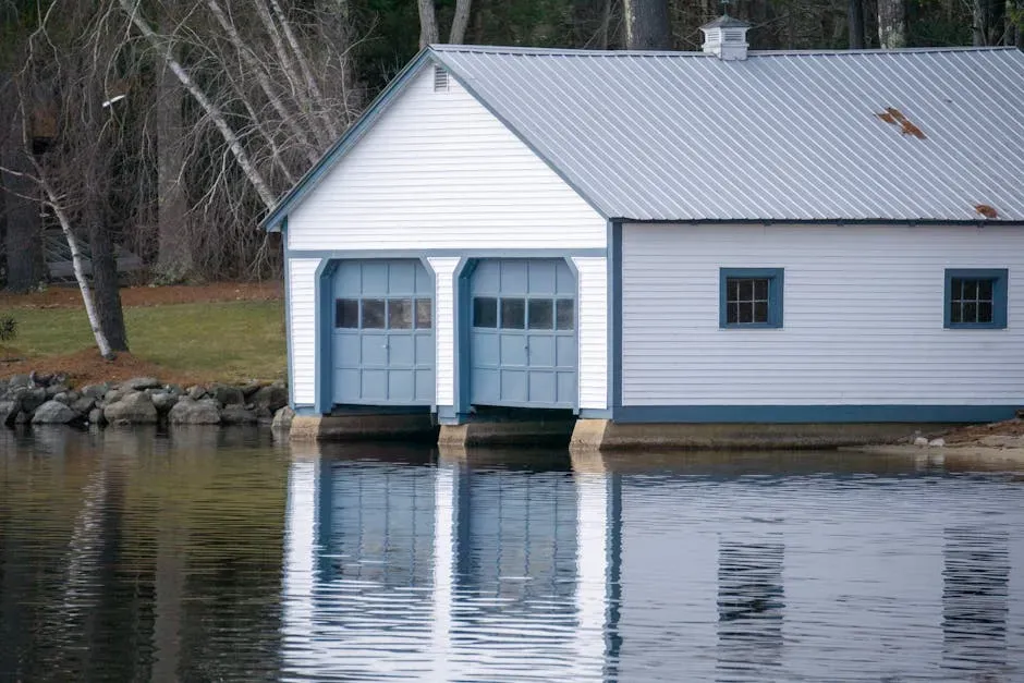 The Private Two-Story Boathouse (Image Credits: Pexels)