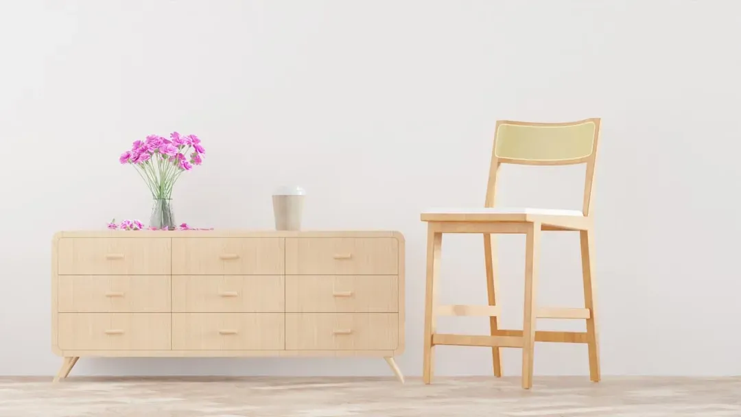 3. Solid wood furniture (Image Credits: Unsplash)