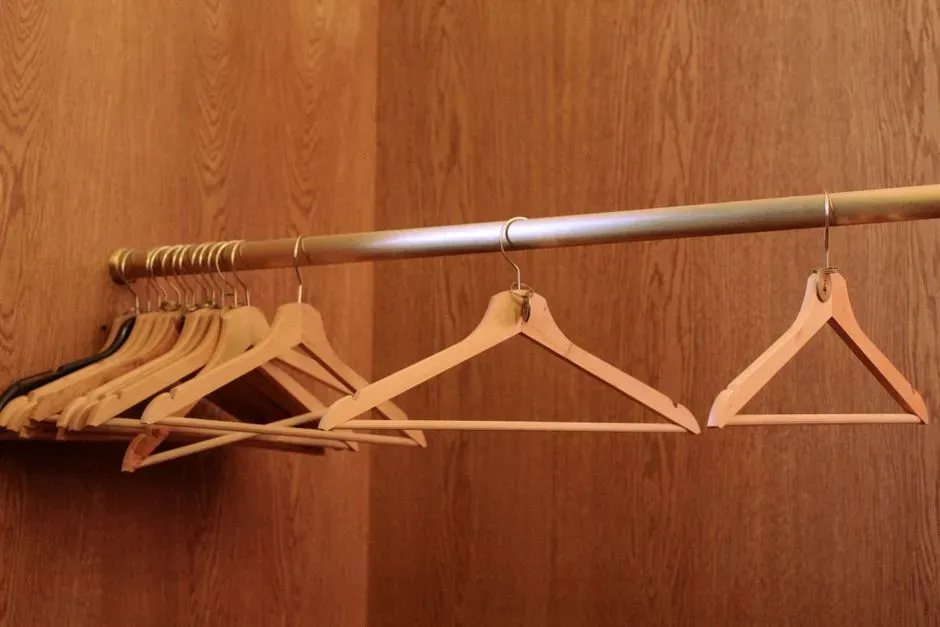 1. Double hanging rods for short items (Image Credits: Pexels)