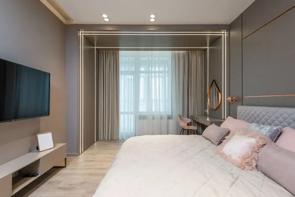 Bedrooms with a soft, calming color palette (Image Credits: Pexels)