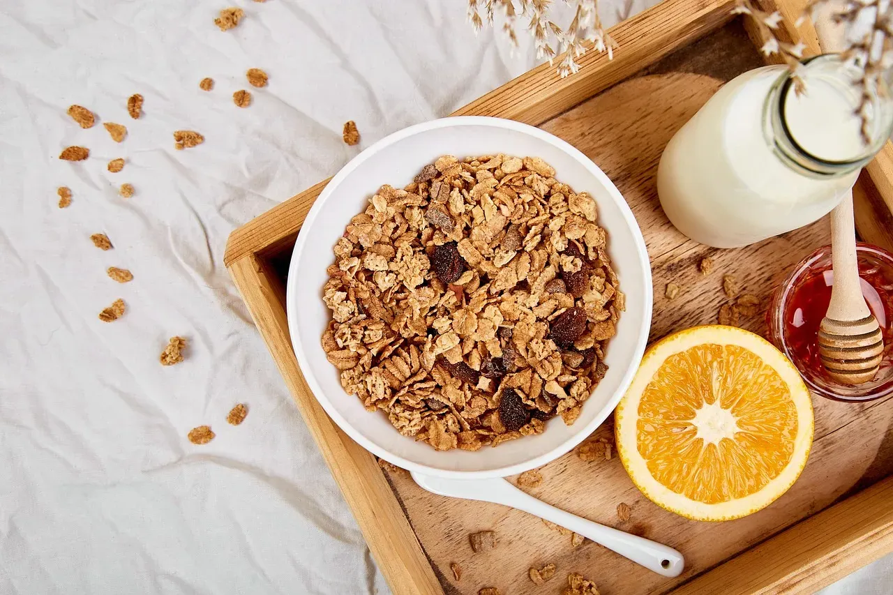 1. Classic Rolled Oats with Berries and Walnuts (Image Credits: Pixabay)
