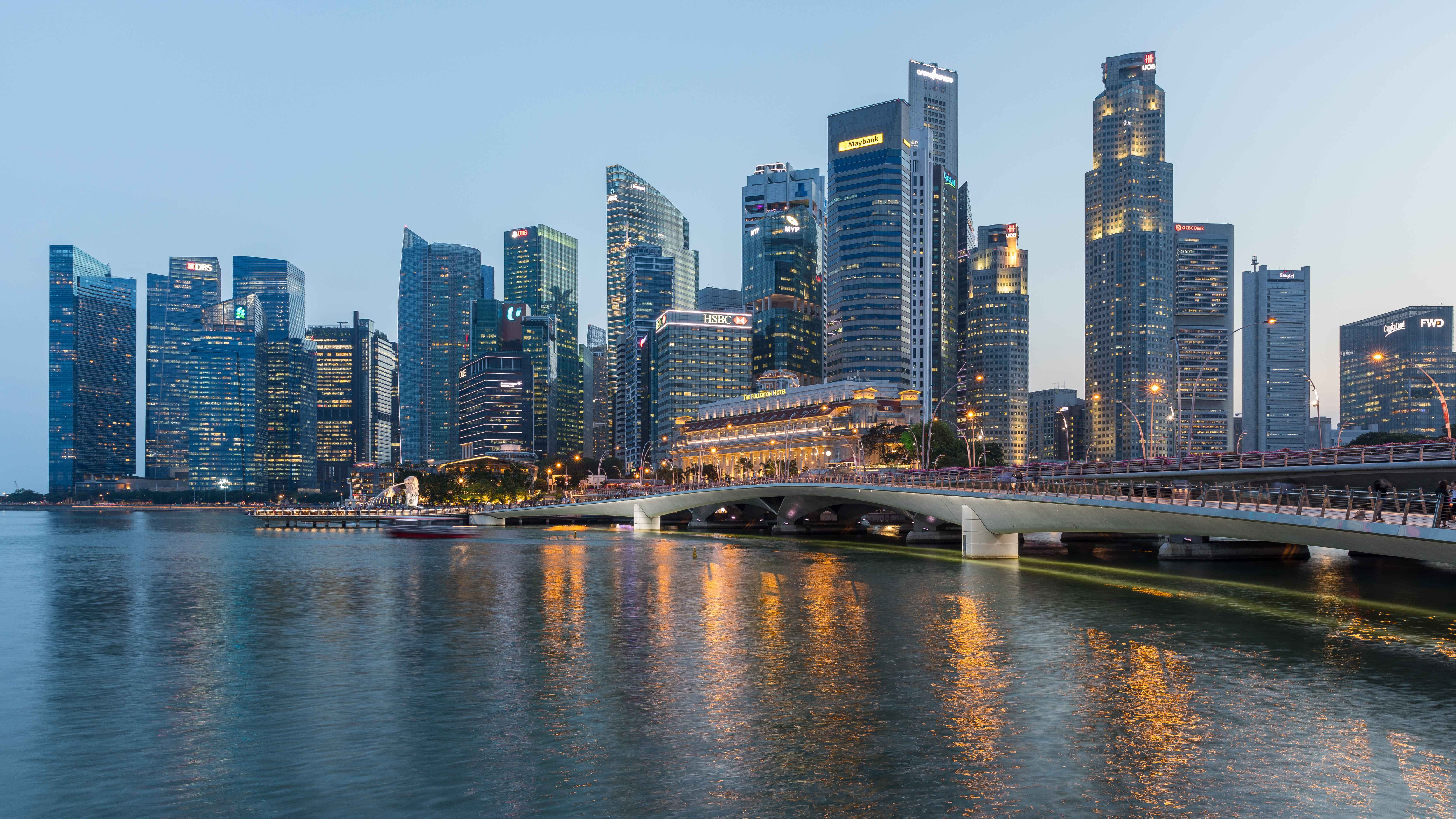 Singapore's Vertical Vision (image credits: wikimedia)