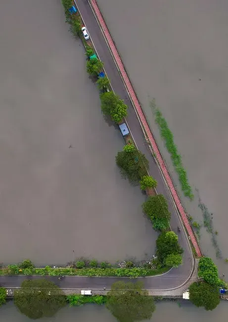 Watching the flood maps redraw our neighborhood (Image Credits: Pexels)