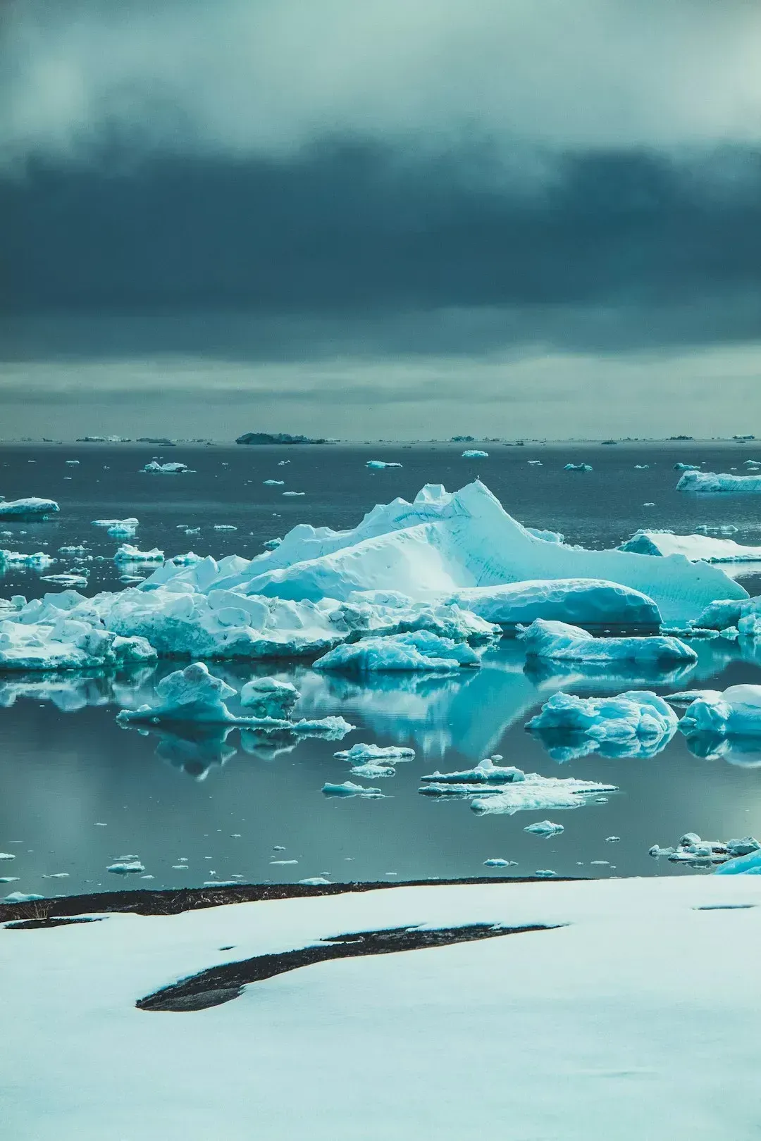 6. Arctic sea ice extent, especially in the Barents and Kara Seas (Image Credits: Unsplash)