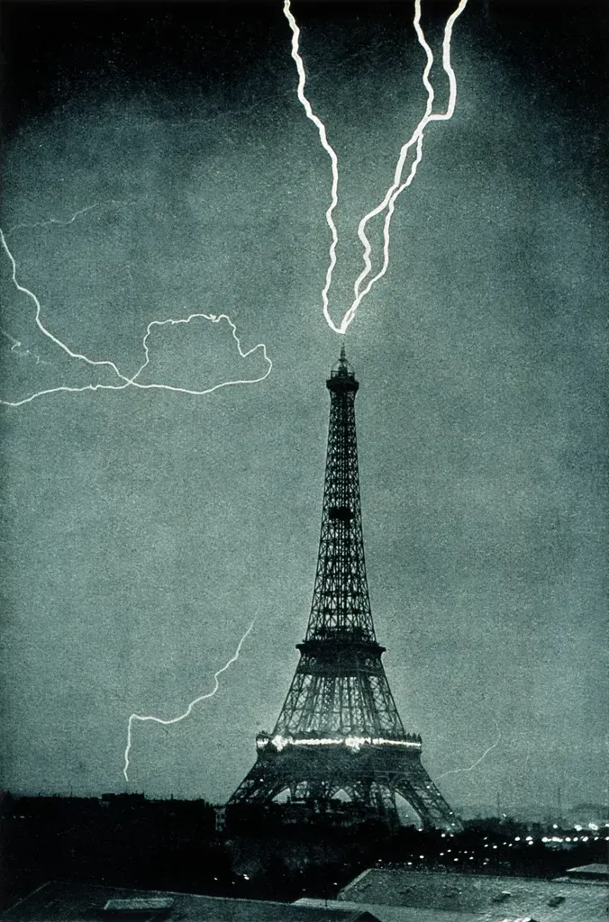 4. "Lightning Never Strikes the Same Place Twice" (Image Credits: Rawpixel)