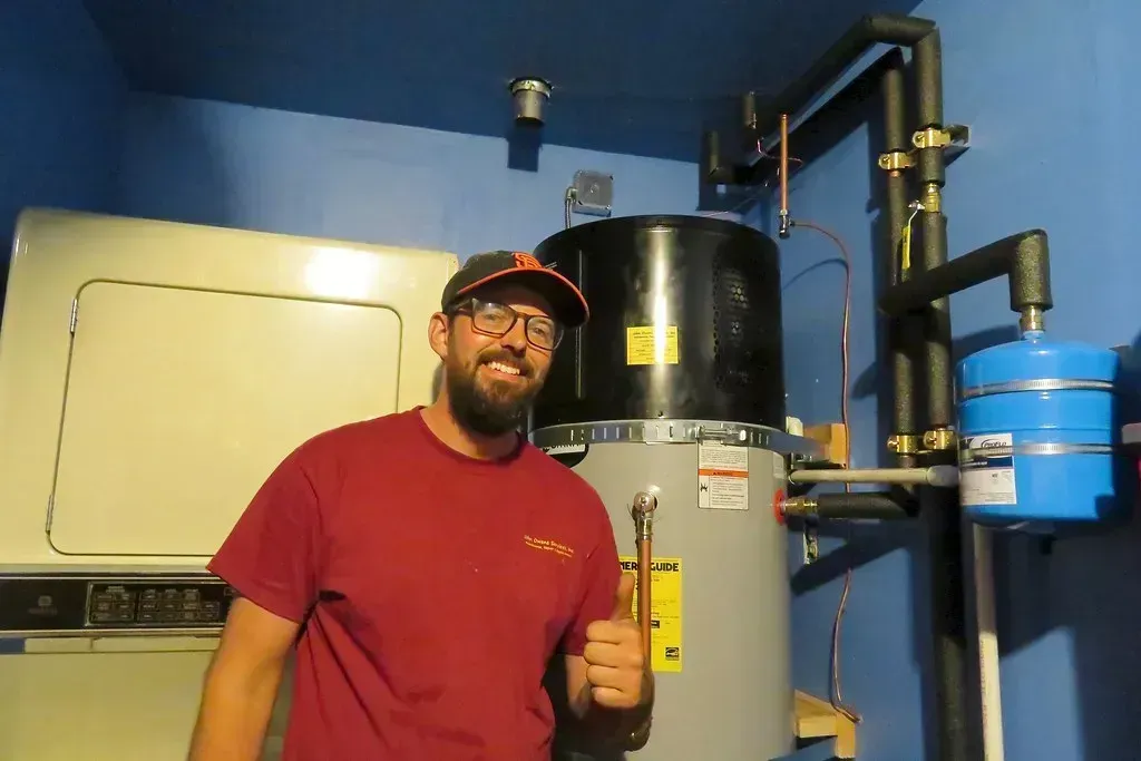 The Heat Pump Water Heater Is Actually the Star of the Show (fabola, Flickr, CC BY-SA 2.0)