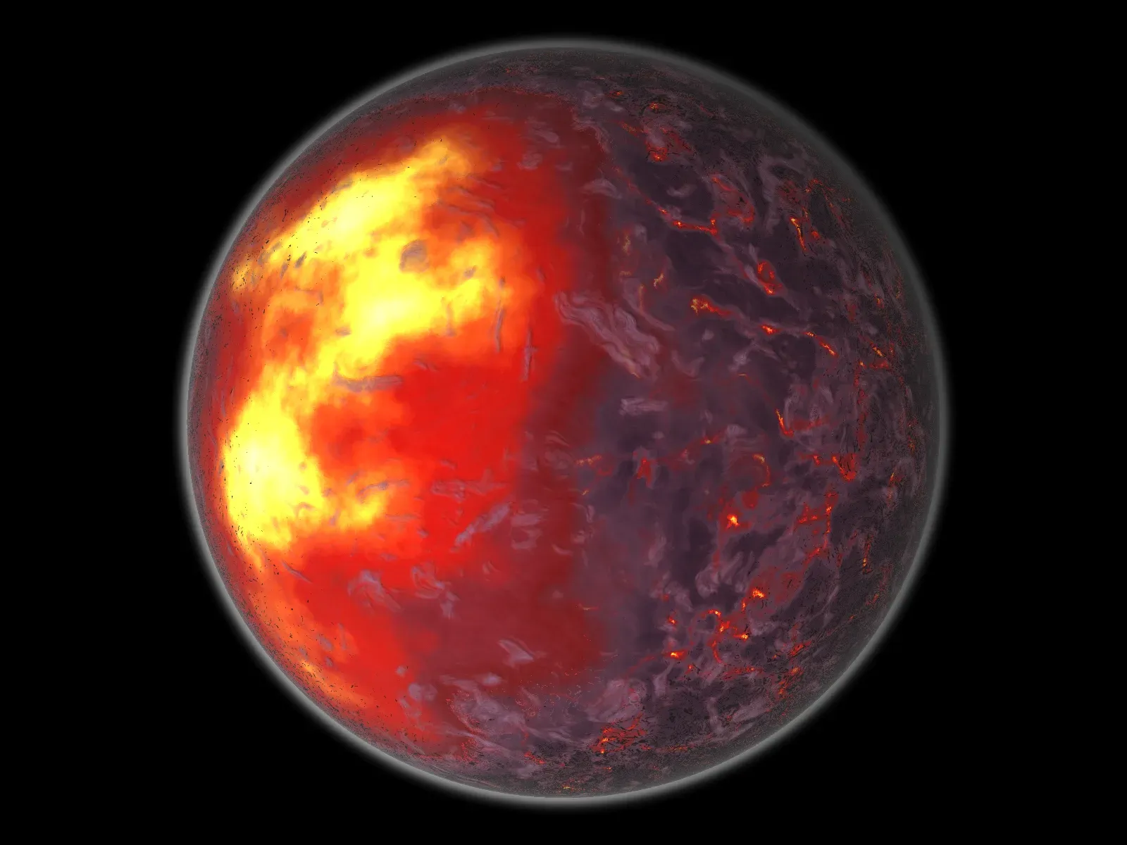 55 Cancri e: a lava ocean that might sparkle with gems (By Merikanto, CC BY-SA 4.0)