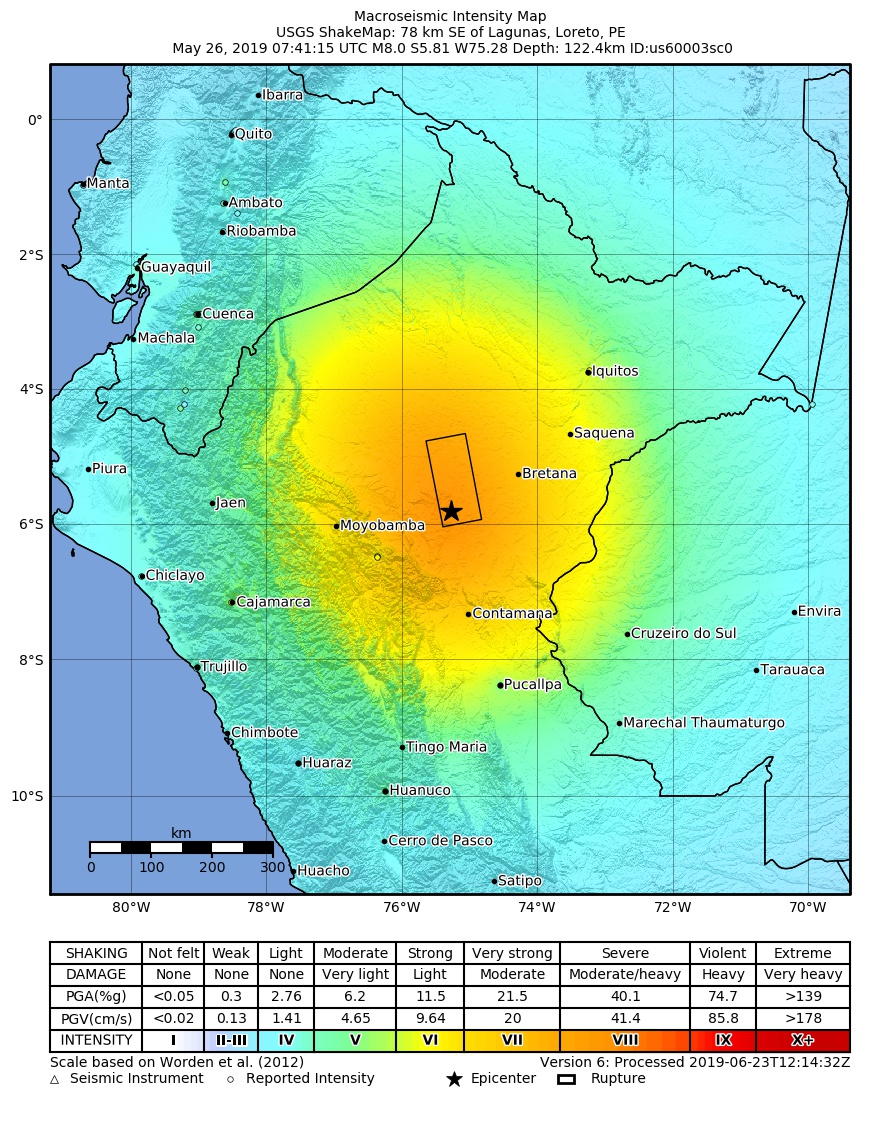 Recent Seismic Activity: A Pattern of Destruction (image credits: wikimedia)