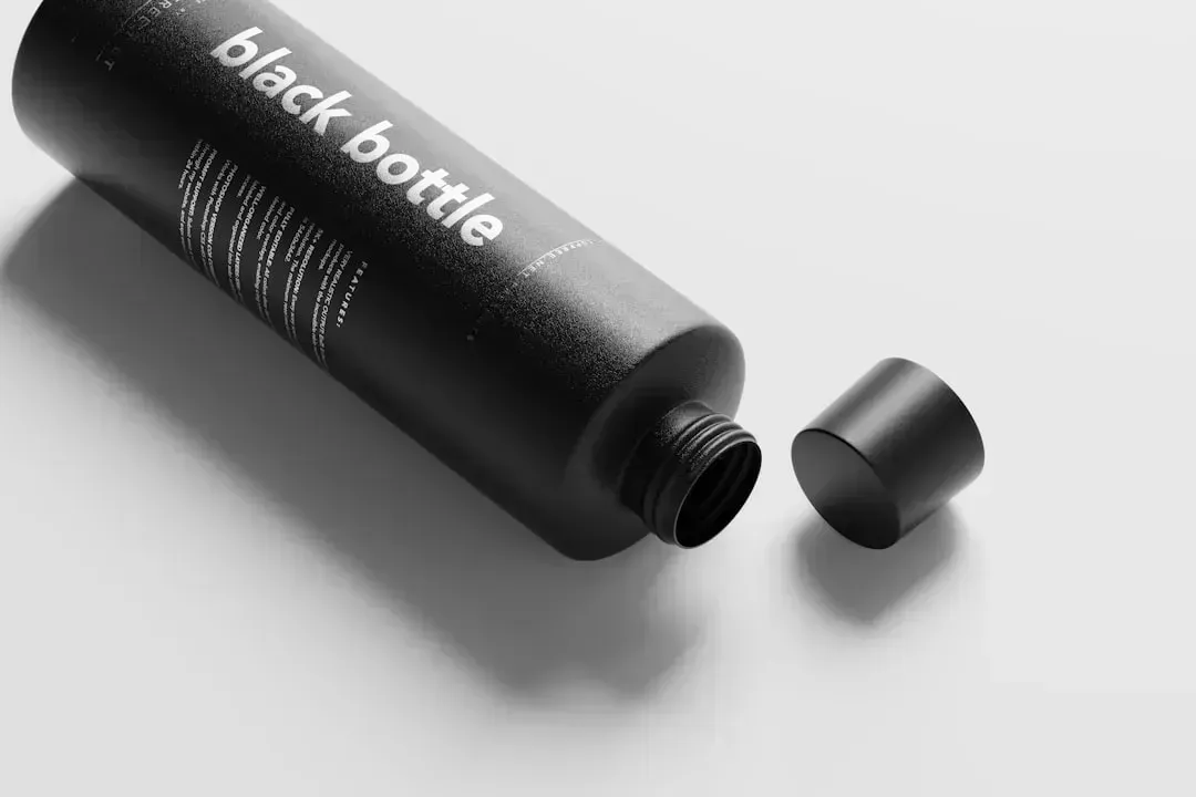 11. Black Plastic Packaging (Image Credits: Unsplash)