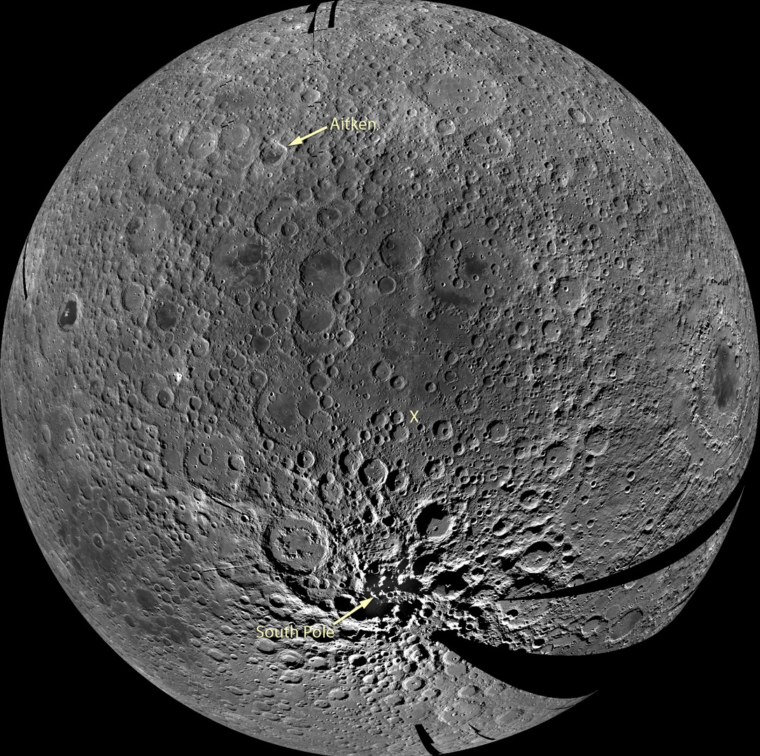 The Basin May Have Shaped the Moon's Two Faces (image credits: wikimedia)