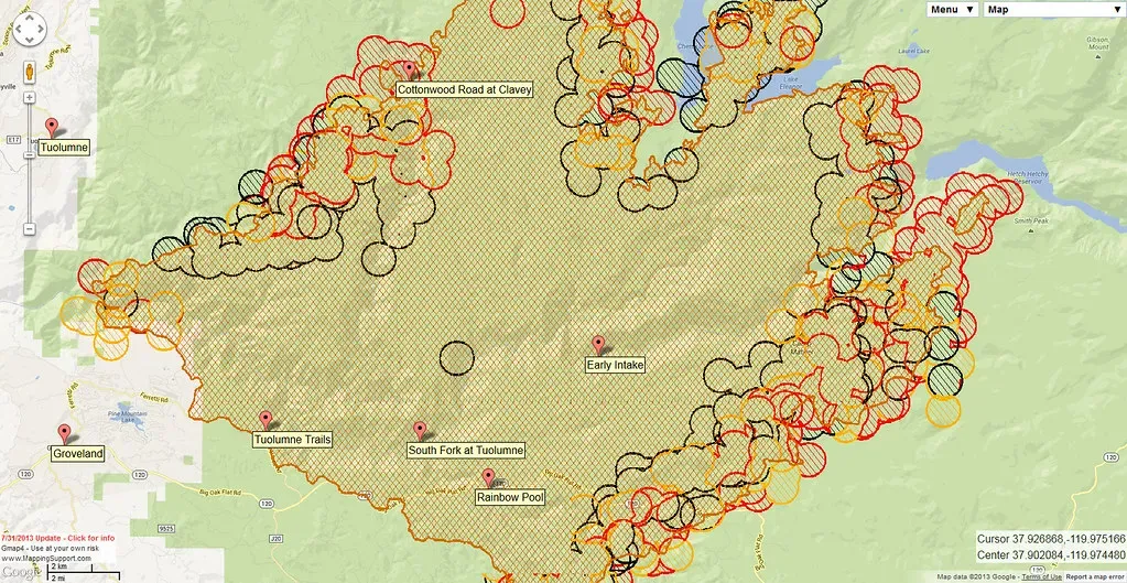 A Shift in Where Fires Are Appearing on the Map (Velo Steve, Flickr, CC BY-SA 2.0)