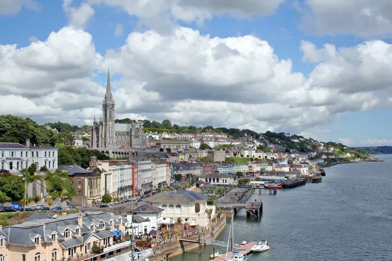 Cobh, Ireland: engineering hard coastlines to host life again (Shaun Merritt, Flickr, CC BY 2.0)