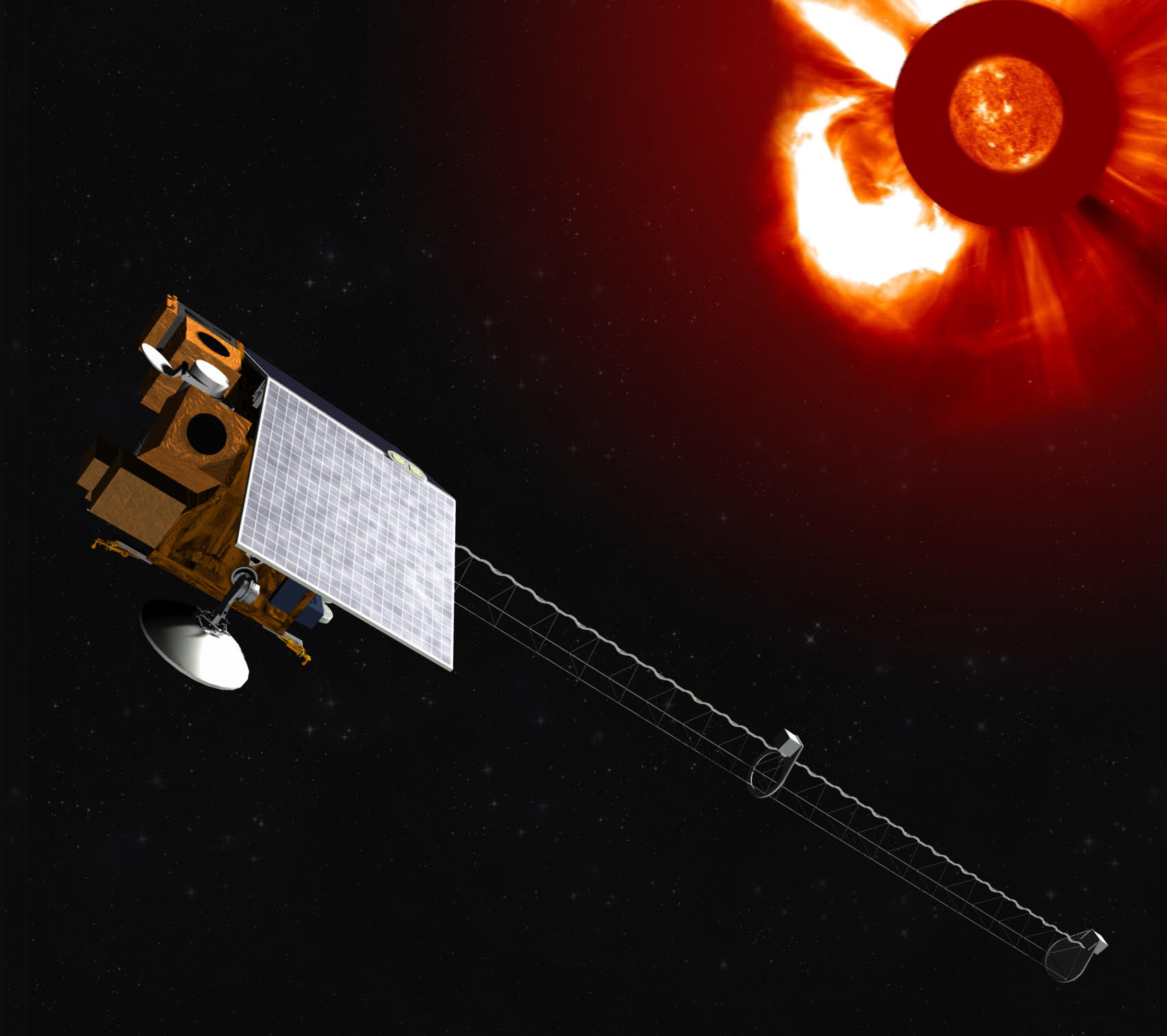 NASA and NOAA Track Solar Storms for Early Warnings (image credits: wikimedia)